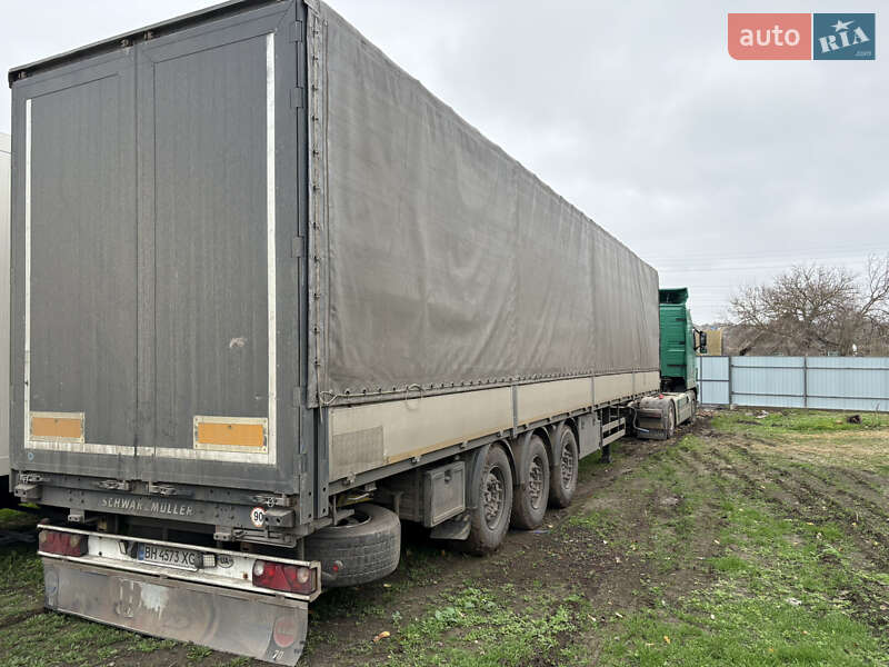 Тентованный борт (штора) - полуприцеп Schwarzmuller SPA-3E 2008 в Сарате фото 3 Тентованный борт (штора) - полуприцеп Schwarzmuller SPA-3E 2008 в Сарате
