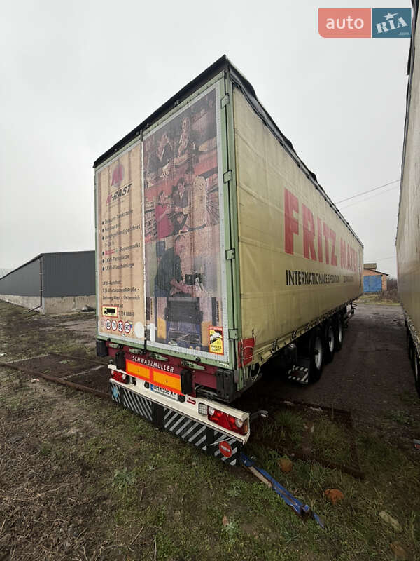 Тентованный борт (штора) - полуприцеп Schwarzmuller SPA-3E 2007 в Теплике фото 3 Тентованный борт (штора) - полуприцеп Schwarzmuller SPA-3E 2007 в Теплике