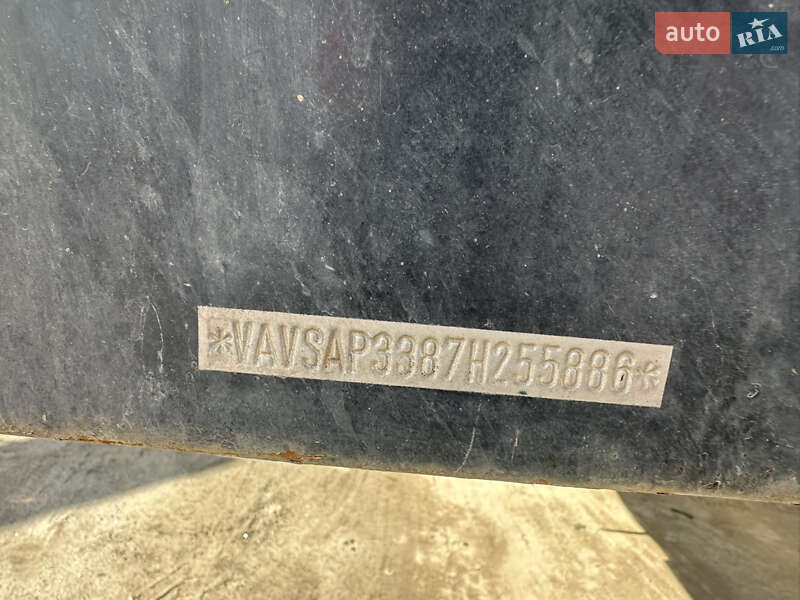 Тентованный борт (штора) - полуприцеп Schwarzmuller SPA-3E 2007 в Бородянке