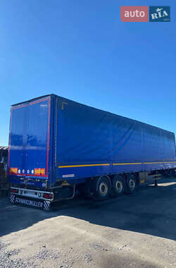 Тентованный борт (штора) - полуприцеп Schwarzmuller SPA-3E 2011 в Мукачево