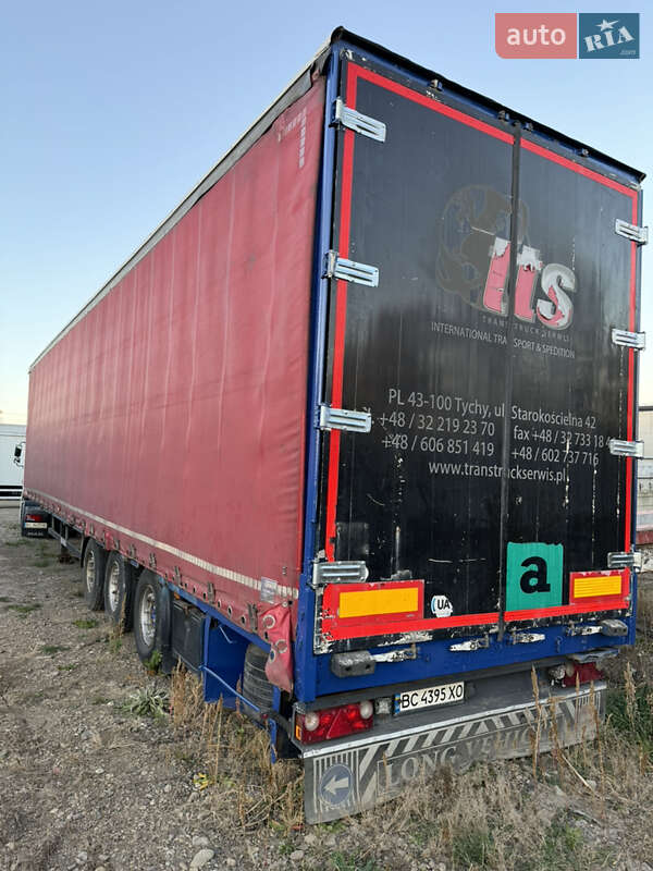 Тентований борт (штора) - напівпричіп Schwarzmuller SPA 2007 в Рава-Руській