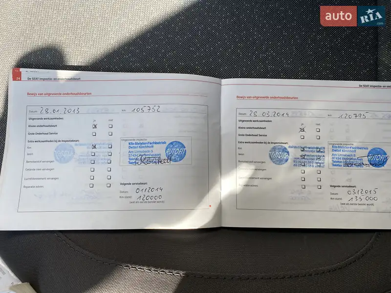 Минивэн SEAT Altea 2006 в Луцке документ