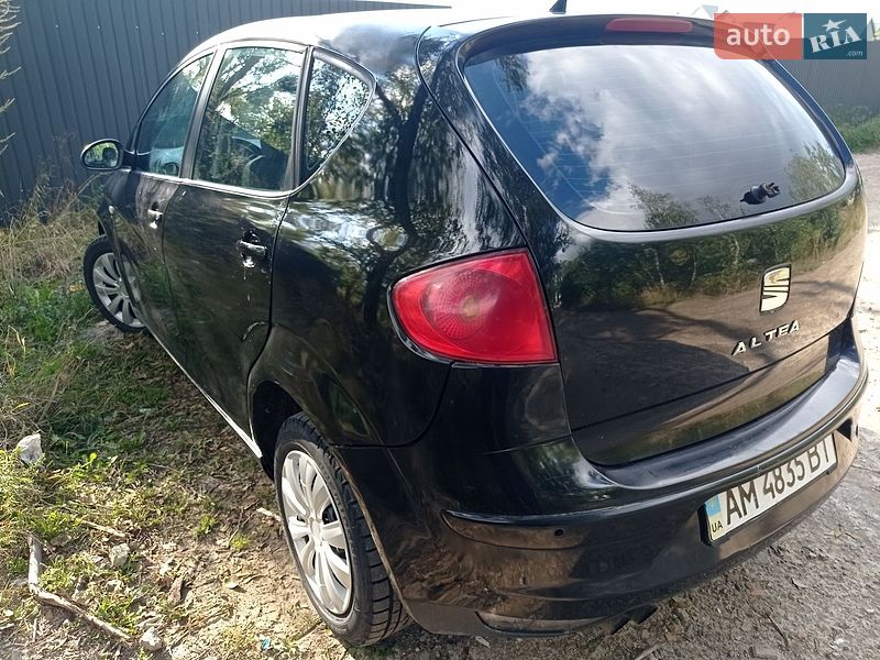 2008 Seat Altea, VIN VSSZZZ5PZ9R003392:plate — фото 1 (autoria)