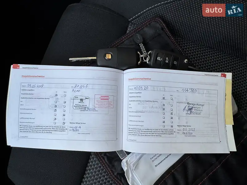 Хетчбек SEAT Leon 2010 в Луцьку документ