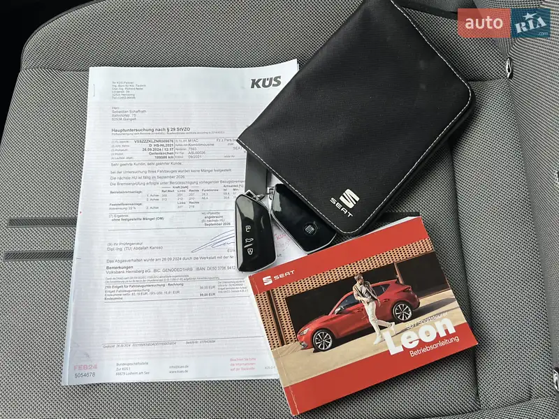 Универсал SEAT Leon 2022 в Луцке документ 2 фото Универсал SEAT Leon 2022 в Луцке документ