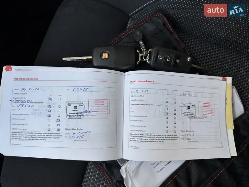 Хетчбек SEAT Leon 2010 в Луцьку документ 5 фото Хетчбек SEAT Leon 2010 в Луцьку документ