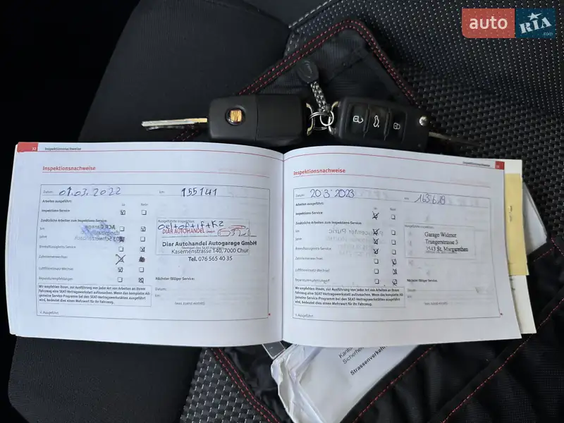 Хетчбек SEAT Leon 2010 в Луцьку документ 9 фото Хетчбек SEAT Leon 2010 в Луцьку документ