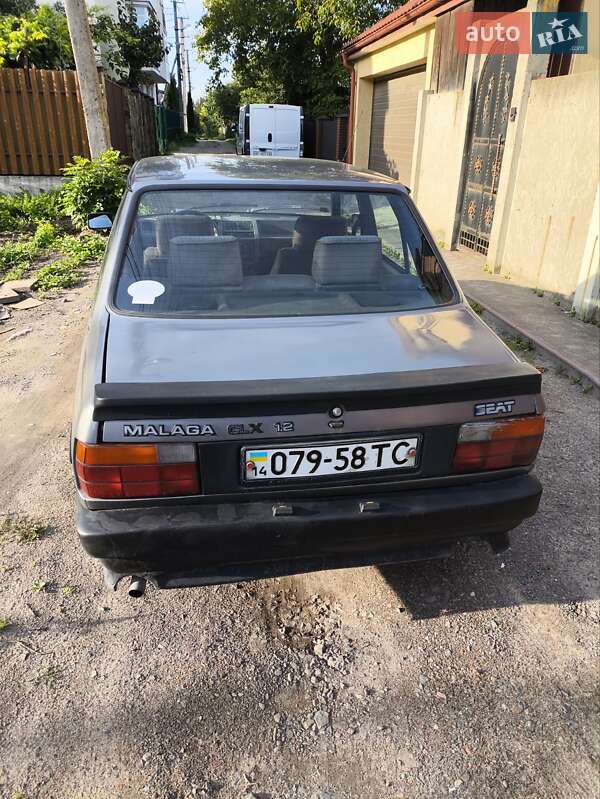 Седан SEAT Malaga 1990 в Львові фото 5 Седан SEAT Malaga 1990 в Львові