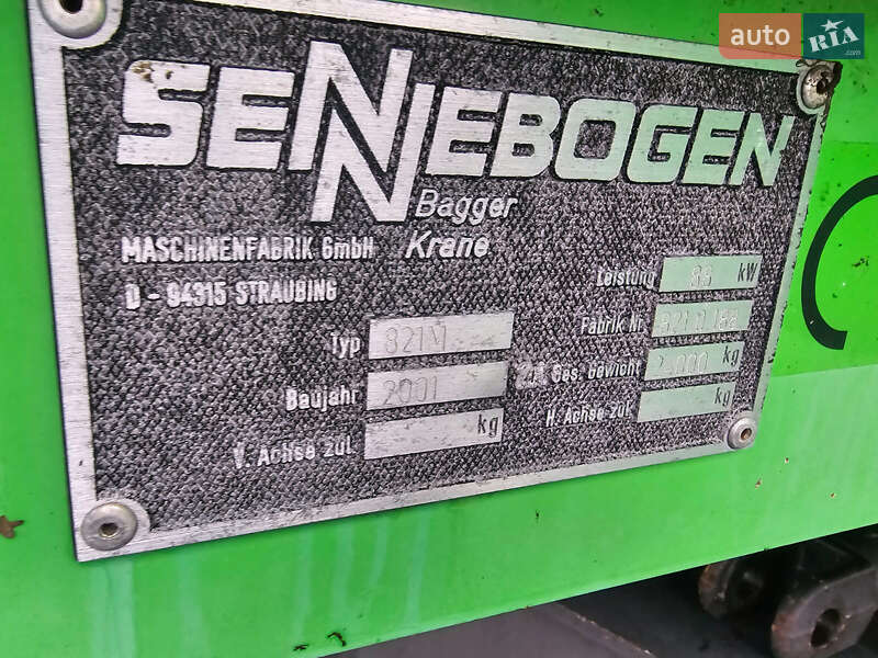Колесный экскаватор Sennebogen 821 2001 в Одессе фото 2 Колесный экскаватор Sennebogen 821 2001 в Одессе