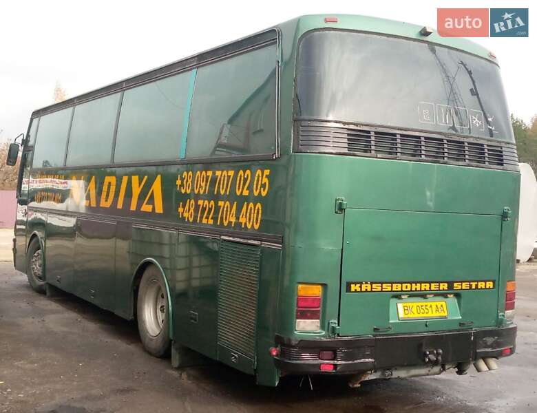 Туристический / Междугородний автобус Setra 211-H 1990 в Заречном фото 2 Туристический / Междугородний автобус Setra 211-H 1990 в Заречном