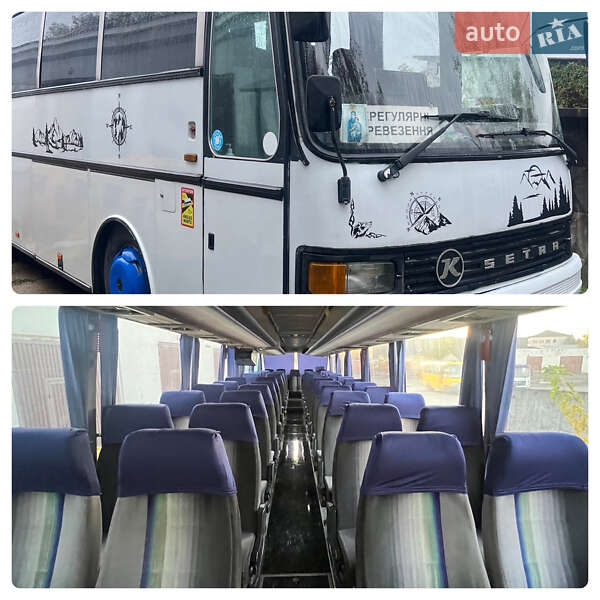 Туристический / Междугородний автобус Setra S215HD 1992 в 