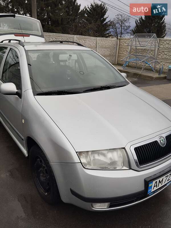 Универсал Skoda Fabia 2002 в Любаре