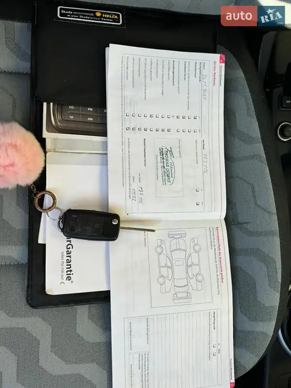Хетчбек Skoda Fabia 2009 в Стрию документ