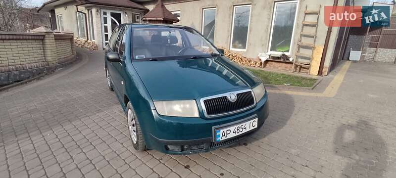 Хетчбек Skoda Fabia 2001 в Запоріжжі