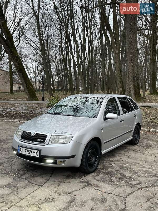 Универсал Skoda Fabia 2001 в Монастырище