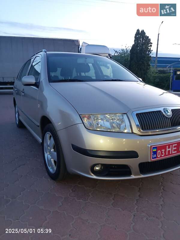 Универсал Skoda Fabia 2005 в 