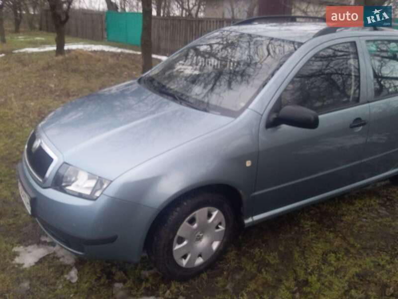 Универсал Skoda Fabia 2004 в Новомосковске