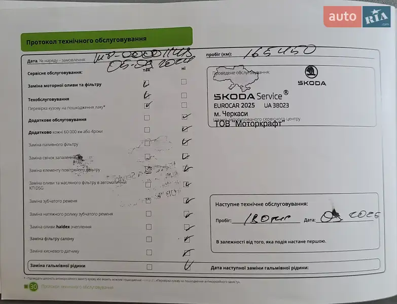 Хэтчбек Skoda Fabia 2017 в Киеве документ