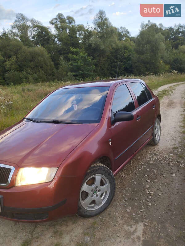 Хэтчбек Skoda Fabia 2002 в 