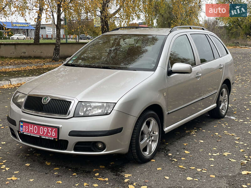 Универсал Skoda Fabia 2007 в Корсуне-Шевченковском