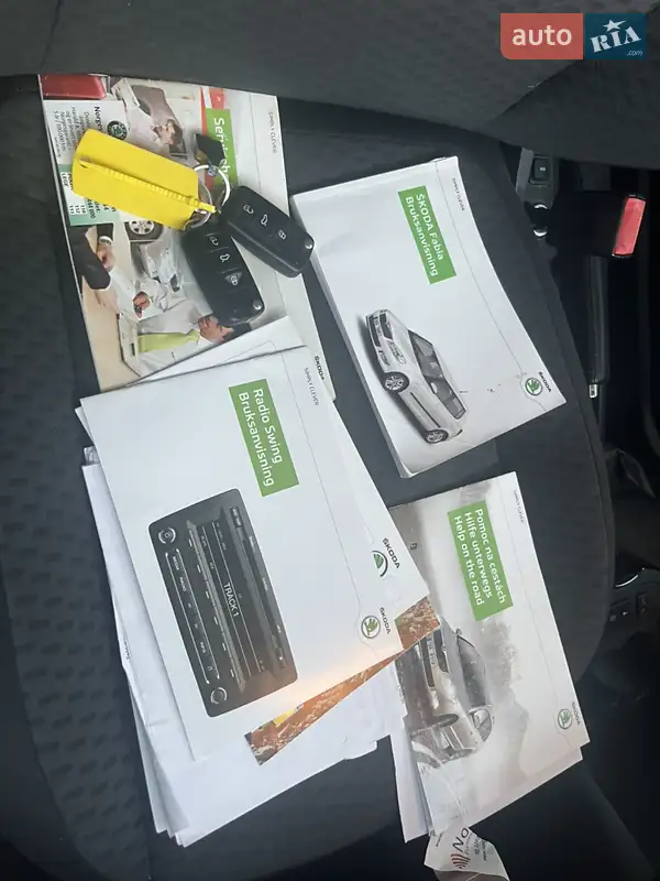 Хетчбек Skoda Fabia 2013 в Мукачевому документ