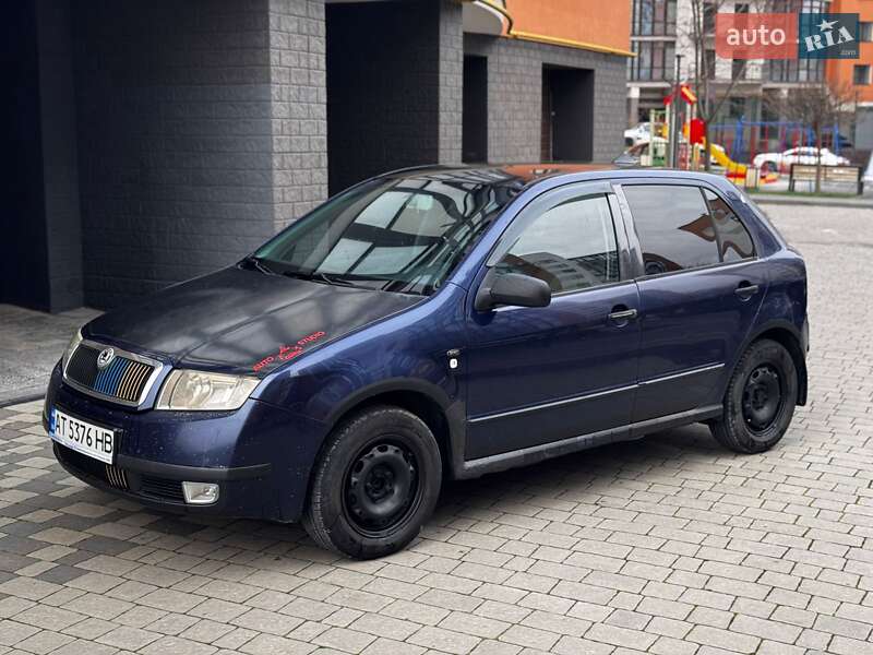 Хетчбек Skoda Fabia 2001 в Івано-Франківську