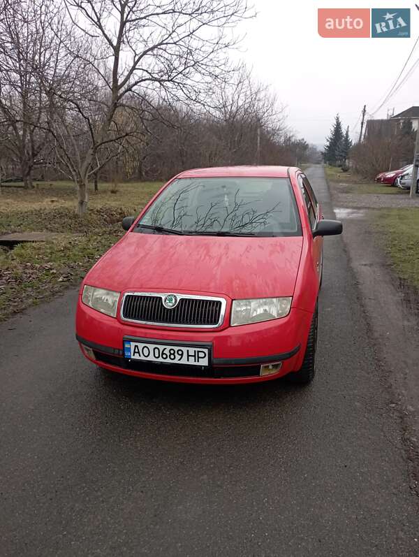 Хэтчбек Skoda Fabia 2001 в Ужгороде