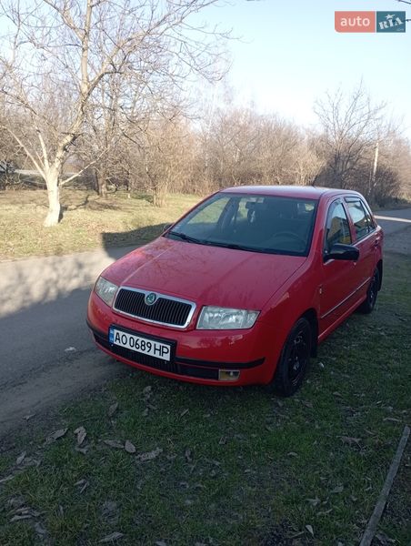 Хэтчбек Skoda Fabia 2001 в Ужгороде