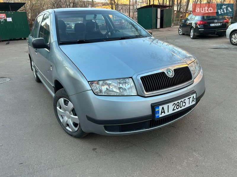 Седан Skoda Fabia 2002 в Броварах