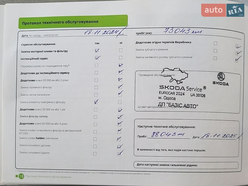 Хэтчбек Skoda Fabia 2021 в Киеве