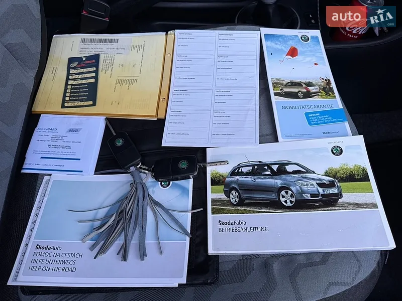 Универсал Skoda Fabia 2009 в Калуше документ
