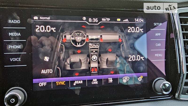 Внедорожник / Кроссовер Skoda Kodiaq 2017 в Черкассах