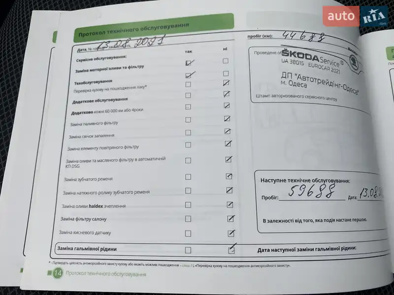 Внедорожник / Кроссовер Skoda Kodiaq 2019 в Киеве документ