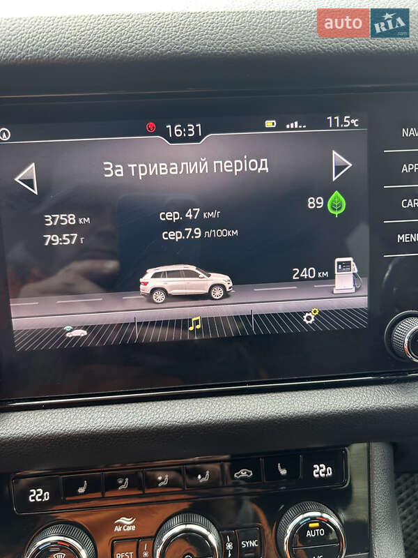 Внедорожник / Кроссовер Skoda Kodiaq 2019 в Полтаве