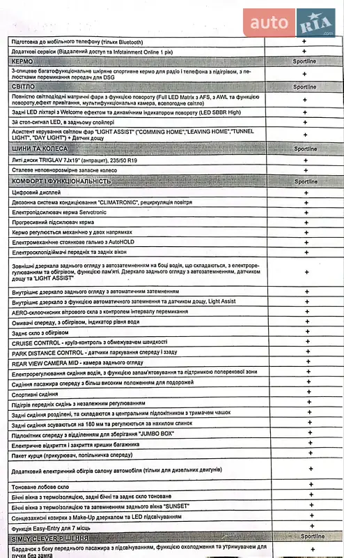 Внедорожник / Кроссовер Skoda Kodiaq 2024 в Харькове документ