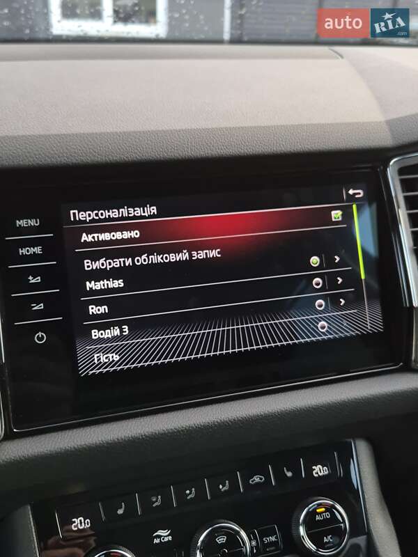 Внедорожник / Кроссовер Skoda Kodiaq 2019 в Луцке фото 95 Внедорожник / Кроссовер Skoda Kodiaq 2019 в Луцке