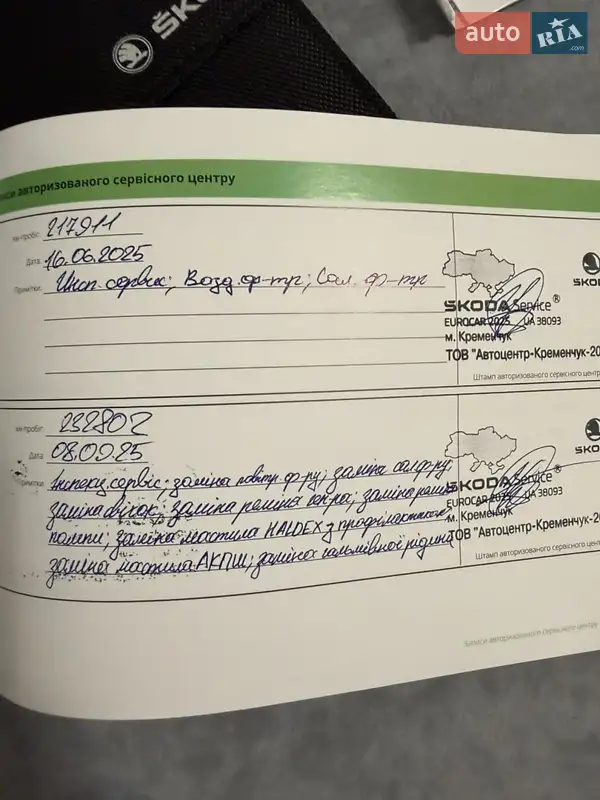 Внедорожник / Кроссовер Skoda Kodiaq 2019 в Александрие документ
