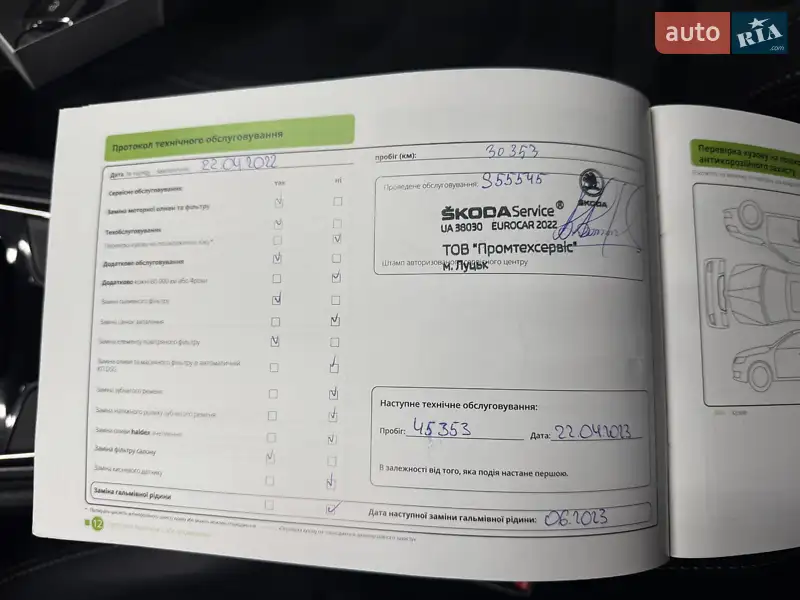 Внедорожник / Кроссовер Skoda Kodiaq 2020 в Мукачево документ