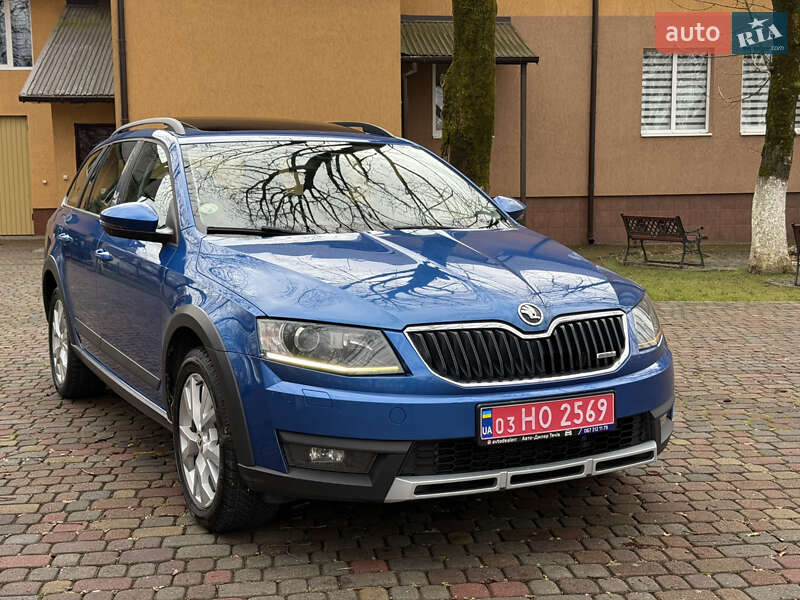 Универсал Skoda Octavia Scout 2015 в Тячеве