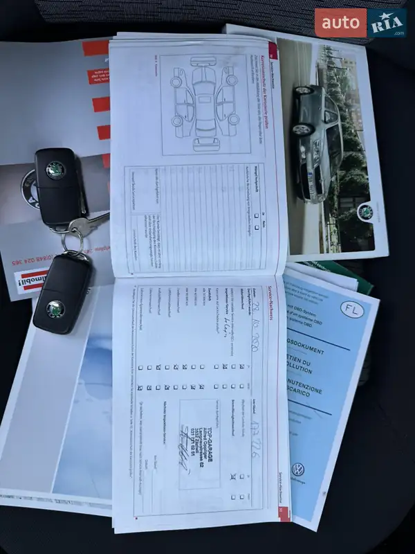 Універсал Skoda Octavia 2010 в Києві документ