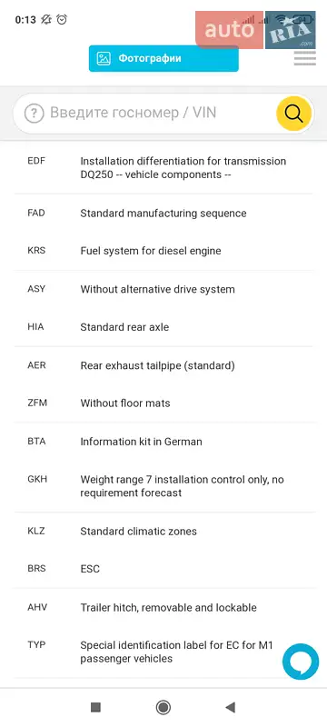 Универсал Skoda Octavia 2014 в Белой Церкви документ