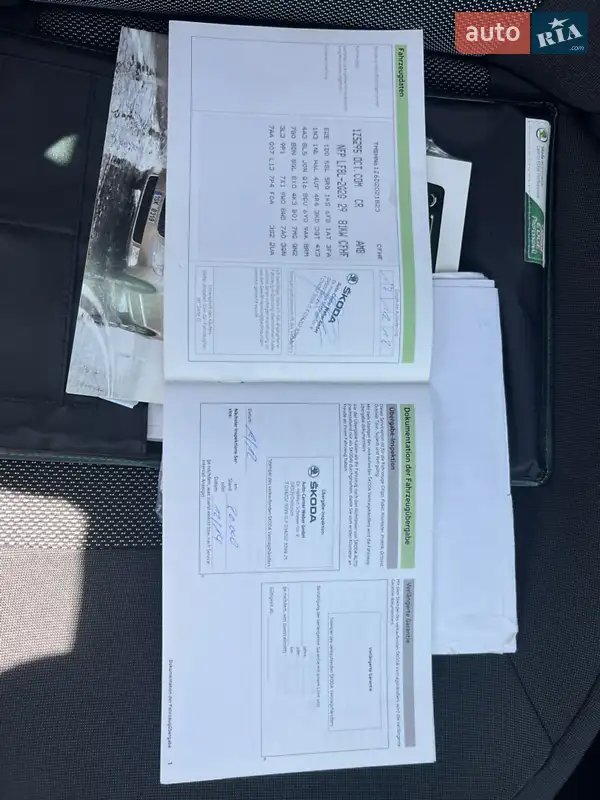 Універсал Skoda Octavia 2012 в Воловцю документ 2 фото Універсал Skoda Octavia 2012 в Воловцю документ