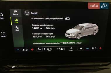 Универсал Skoda Octavia 2021 в 