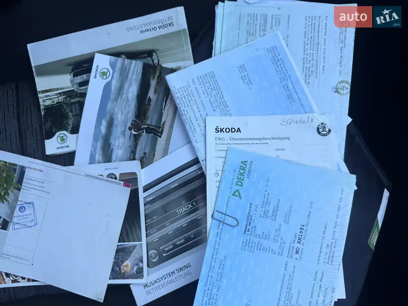 Універсал Skoda Octavia 2011 в Звенигородці документ 3 фото Універсал Skoda Octavia 2011 в Звенигородці документ