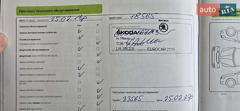 Лифтбек Skoda Octavia 2017 в Луцке