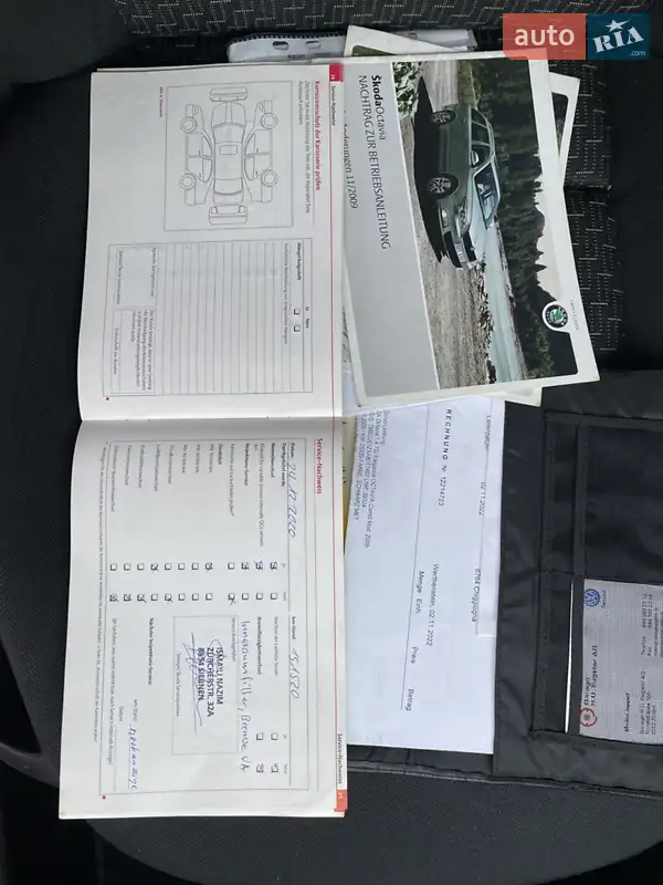 Универсал Skoda Octavia 2010 в Киеве документ