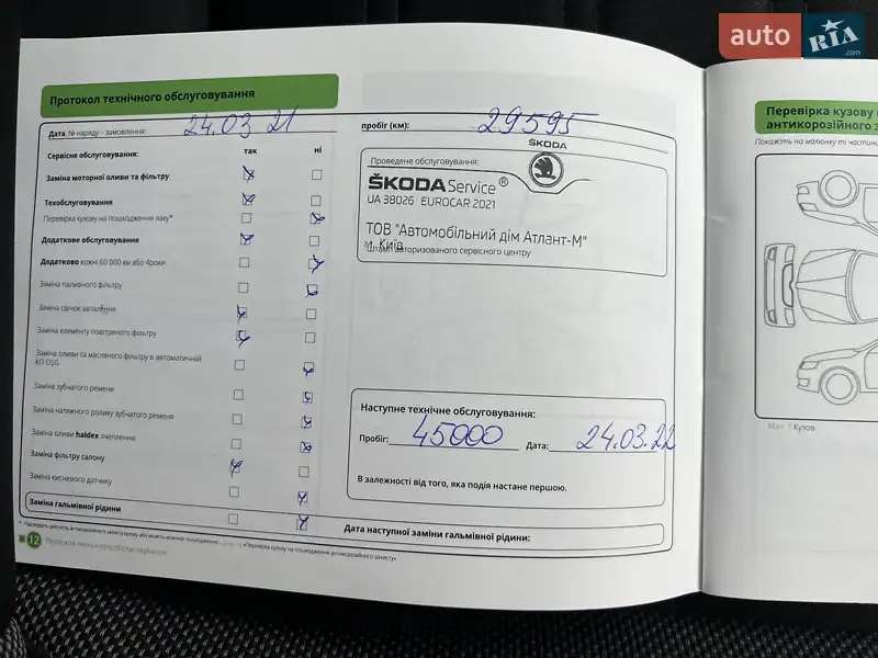 Лифтбек Skoda Octavia 2019 в Киеве документ 4 фото Лифтбек Skoda Octavia 2019 в Киеве документ