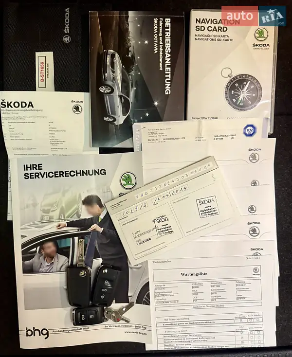 Универсал Skoda Octavia 2018 в Стрые документ