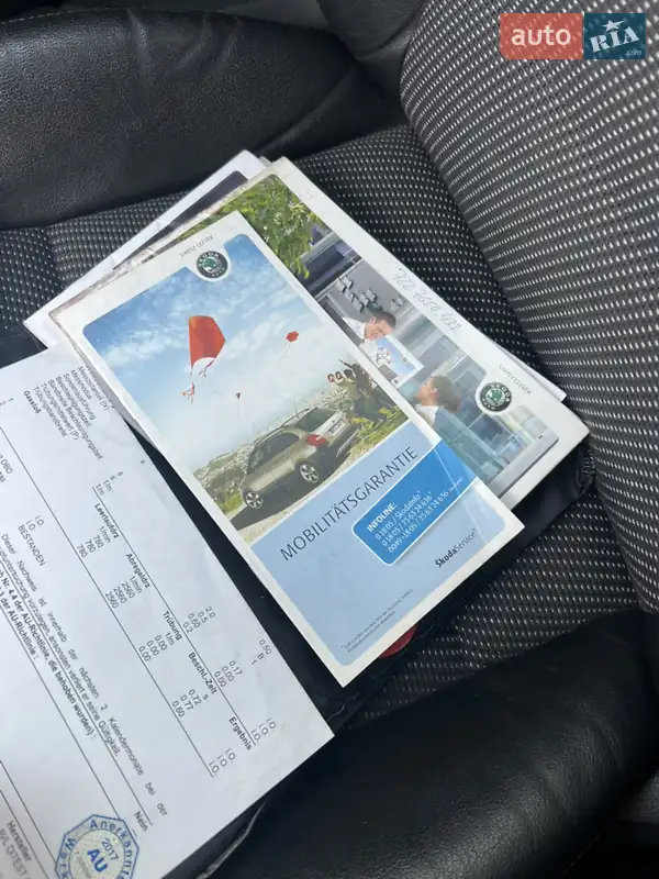 Универсал Skoda Octavia 2010 в Львове документ