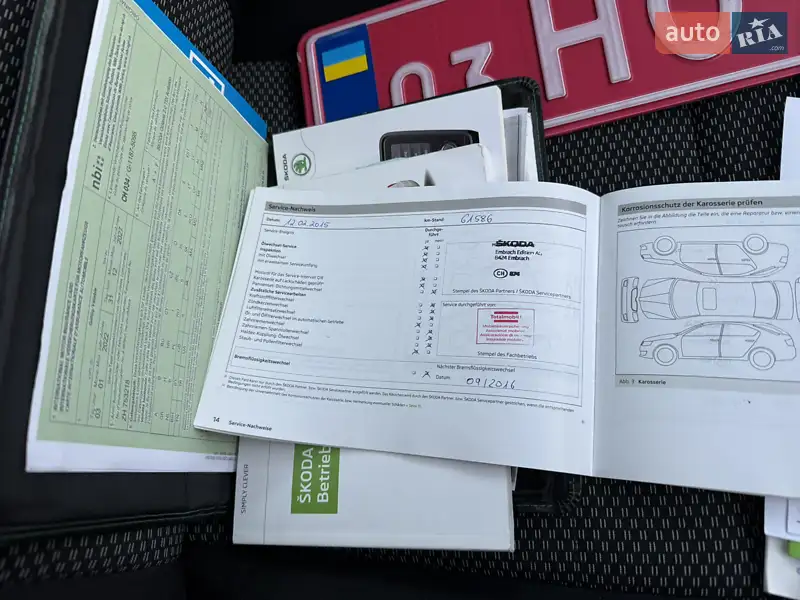 Универсал Skoda Octavia 2014 в Тернополе документ